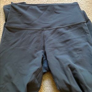 Lululemon wunder trains in iron blue size 6
